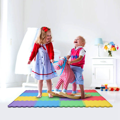 16-Pieces: Kids Puzzle Exercise Play Mat DailySale