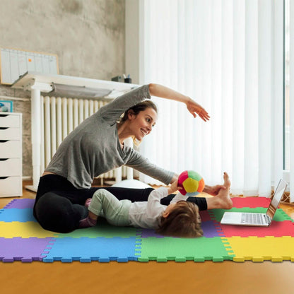 16-Pieces: Kids Puzzle Exercise Play Mat DailySale
