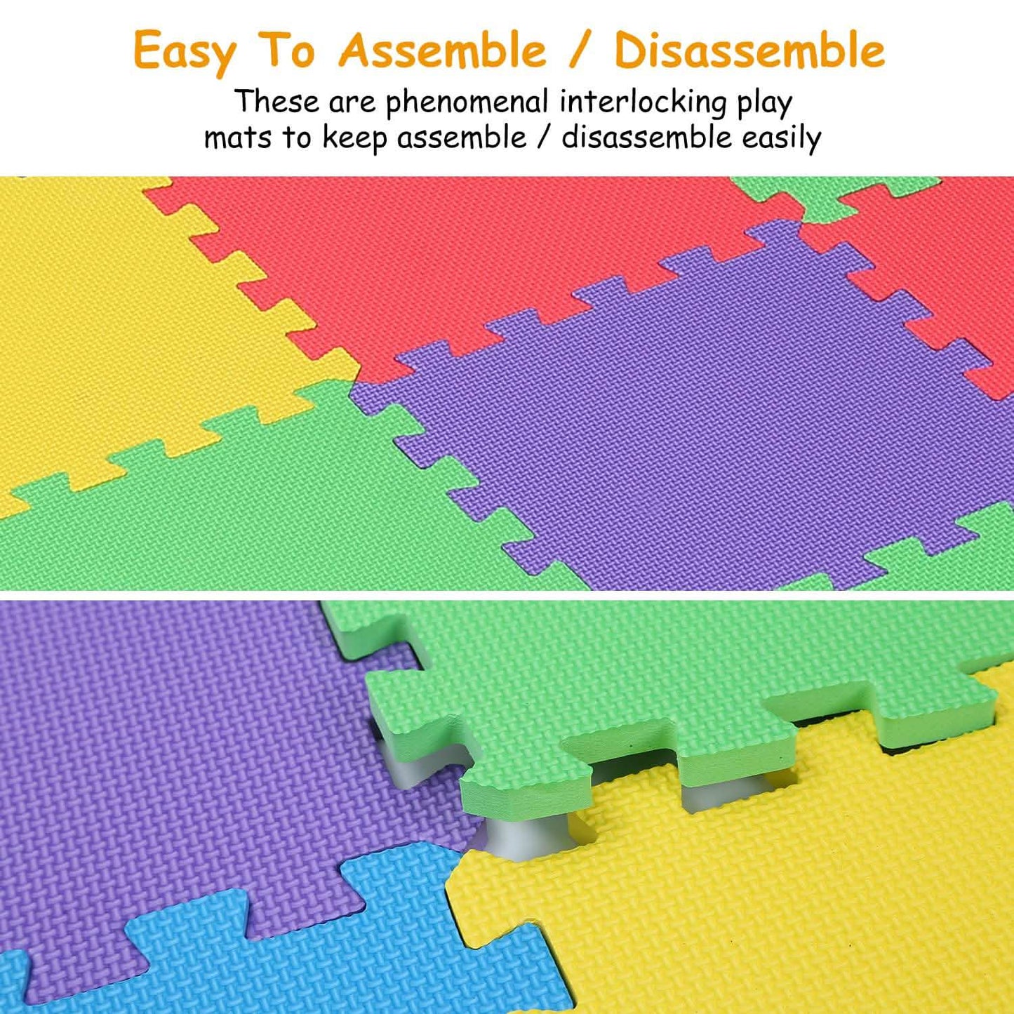 16-Pieces: Kids Puzzle Exercise Play Mat DailySale