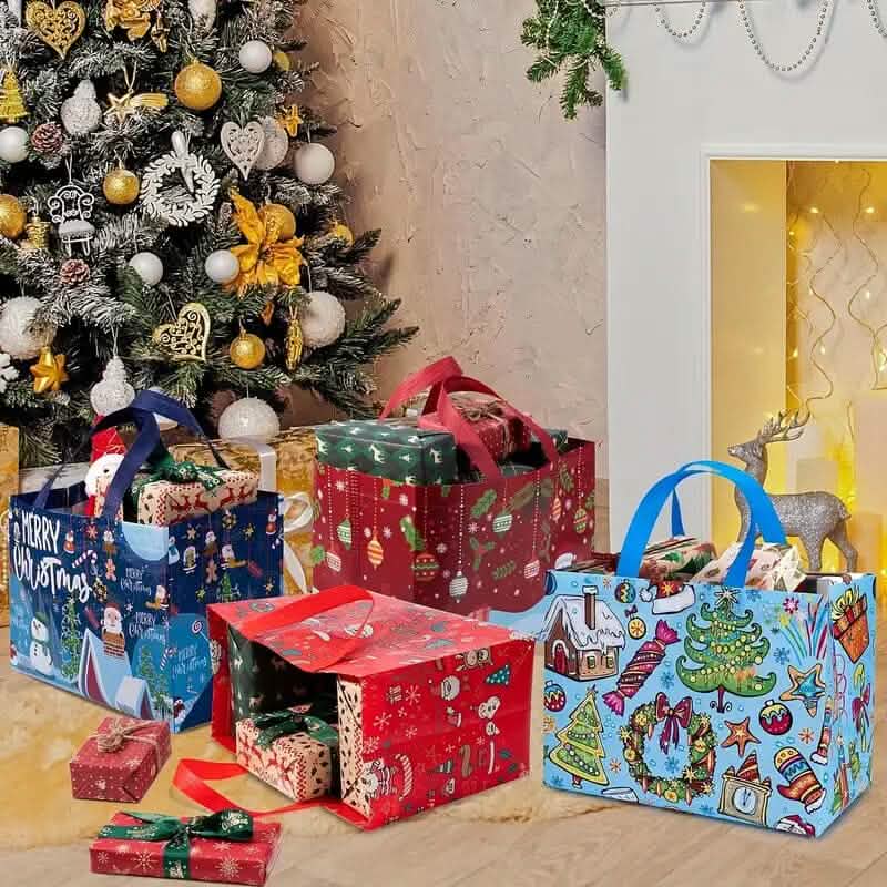 16-Pieces: Large Reusable Non-Woven Shopping Bags DailySale