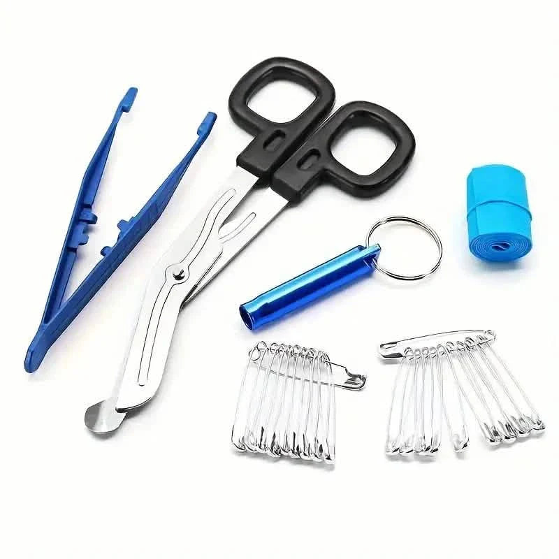 160-Piece Set: Portable Multi-Purpose First Aid Kit - Essential Emergency Supplies DailySale