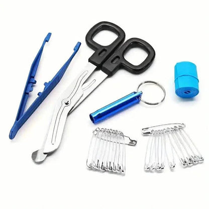 160-Piece Set: Portable Multi-Purpose First Aid Kit - Essential Emergency Supplies DailySale