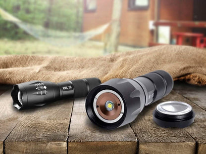 1600 Lumen Aluminum Alloy Tactical Flashlight with Zoom DailySale