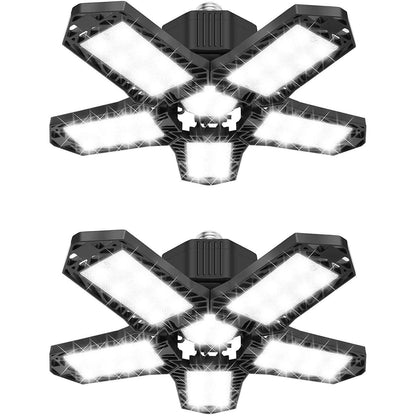 16000LM Garage Light with 6 LED Garage Ceiling Lights Panels DailySale