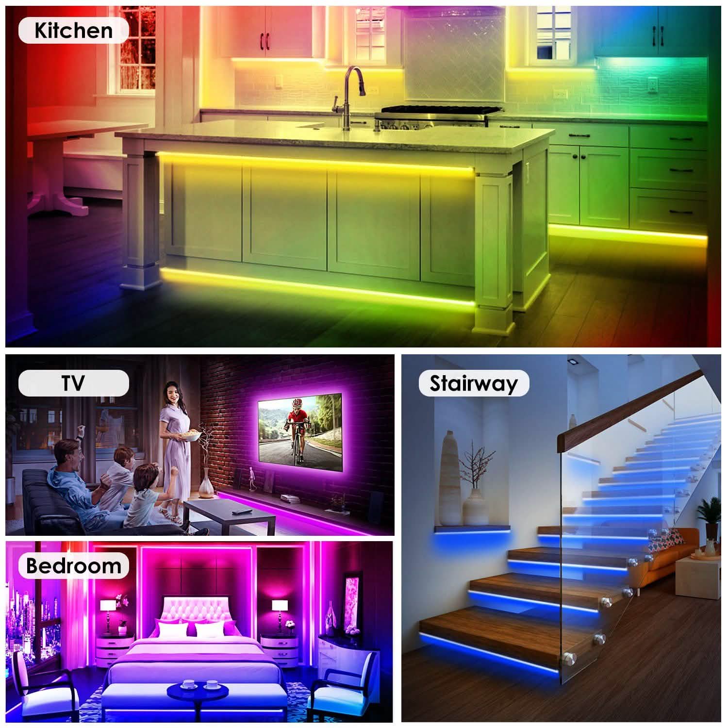16.4FT 150 LEDs RGB Color Changing Lamp DailySale