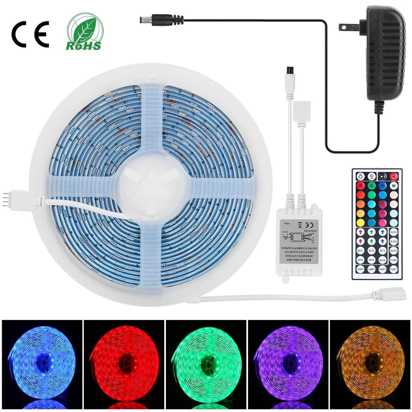 16.4FT 150 LEDs RGB Color Changing Lamp DailySale