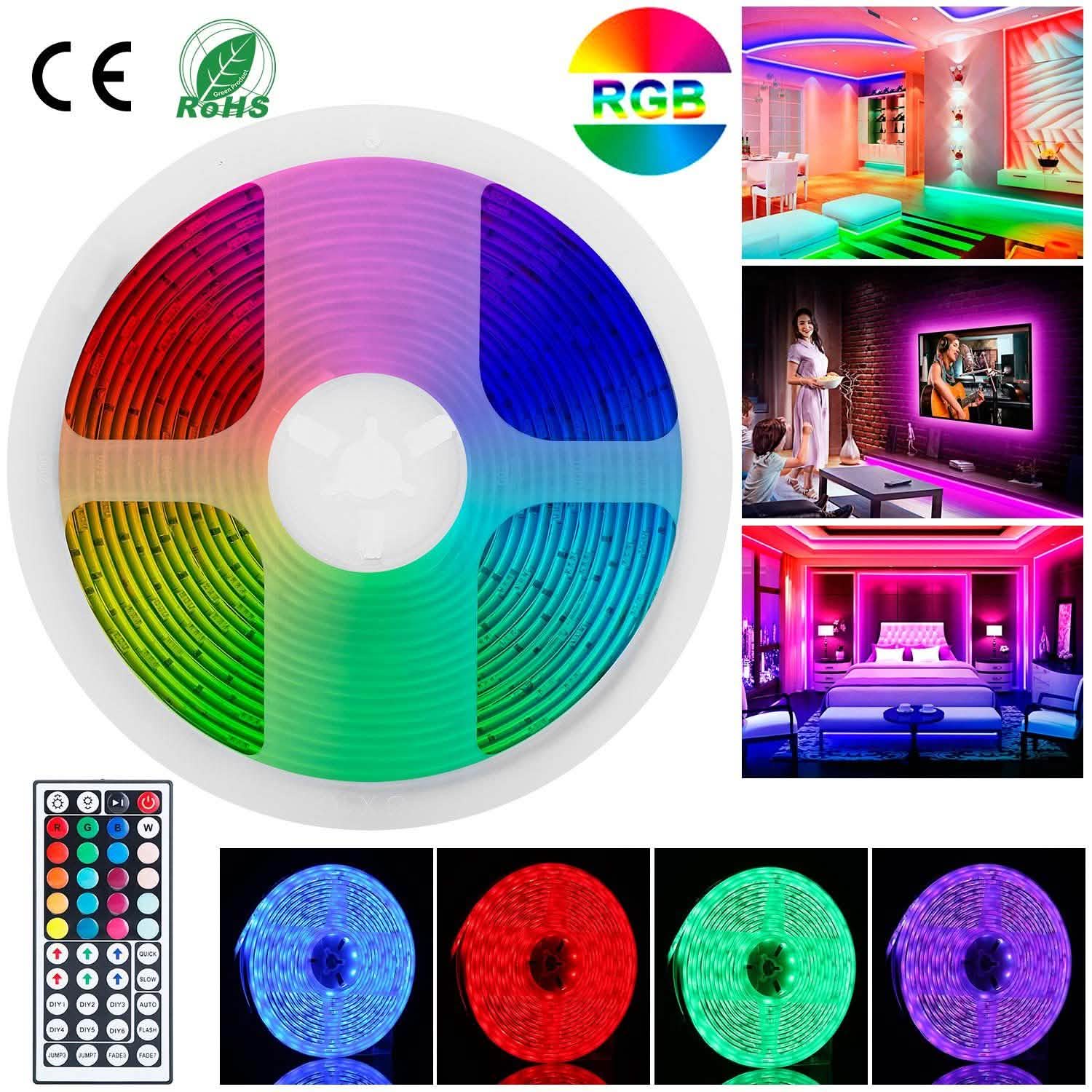 16.4FT 150 LEDs RGB Color Changing Lamp DailySale