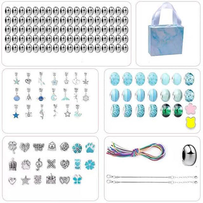 165-Piece: Gorgeous Color Beads DIY Handmade Children's Bracelet Set DailySale