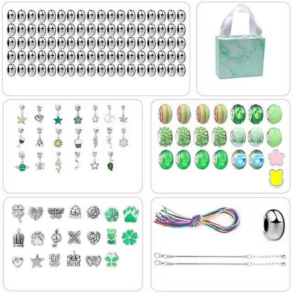 165-Piece: Gorgeous Color Beads DIY Handmade Children's Bracelet Set DailySale