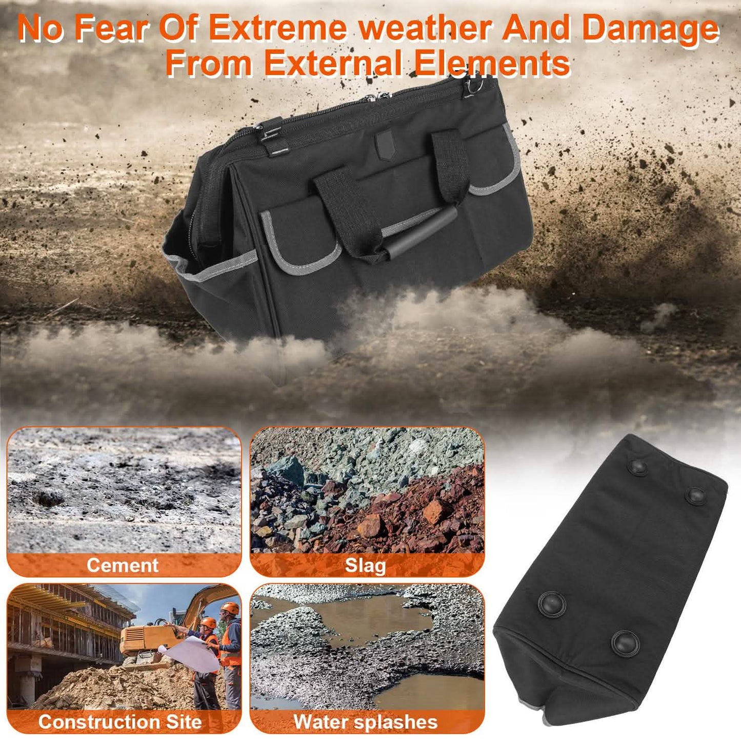 16.7-Inch Tool Storage Multi-Purpose Bag DailySale