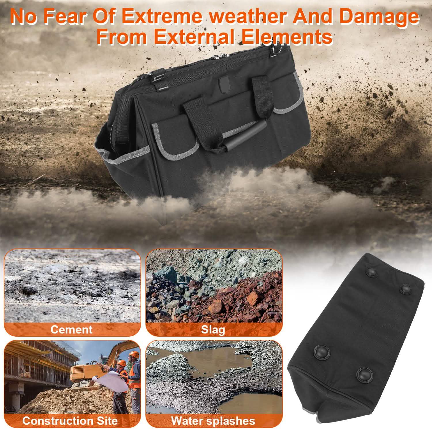 16.7-Inch Tool Storage Multi-Purpose Bag DailySale