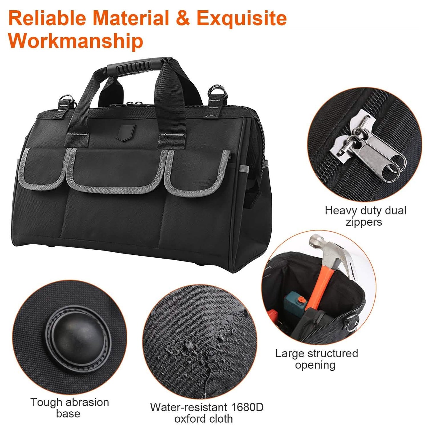 16.7-Inch Tool Storage Multi-Purpose Bag DailySale