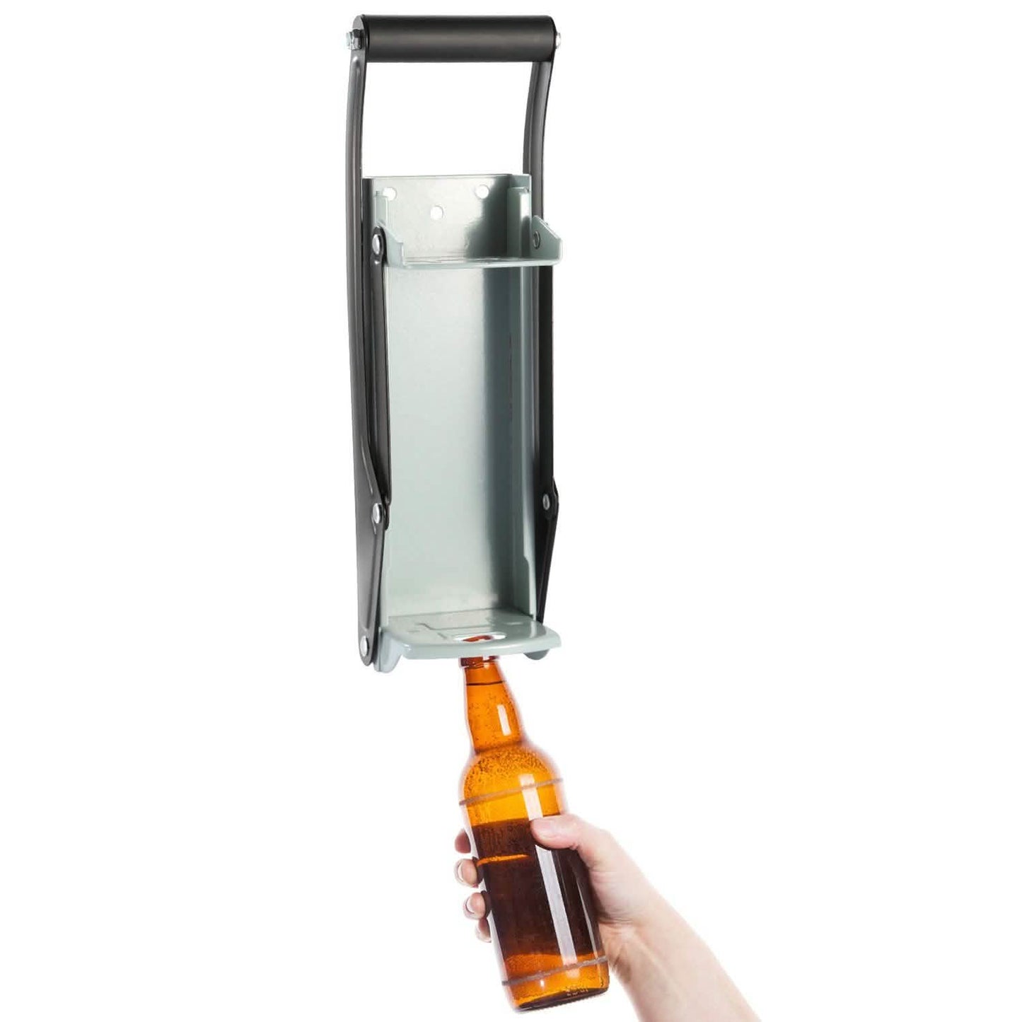 16oz Can Crusher Heavy Duty Metal with Bottle Opener Wall Mounted DailySale