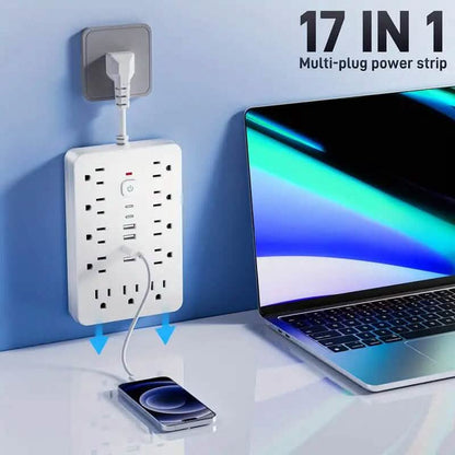 17-in-1 Power Strip with Overload Protection DailySale