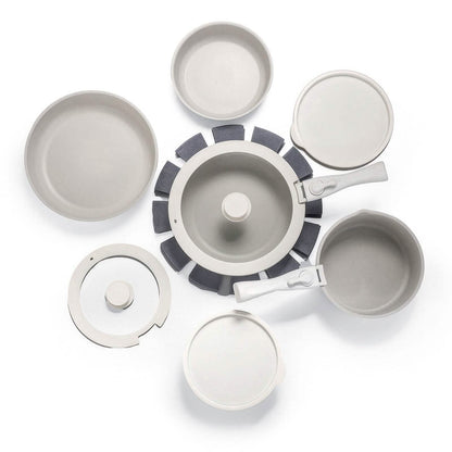 17-Pieces: Nonstick Cookware Set Induction Kitchen Pots and Pans DailySale