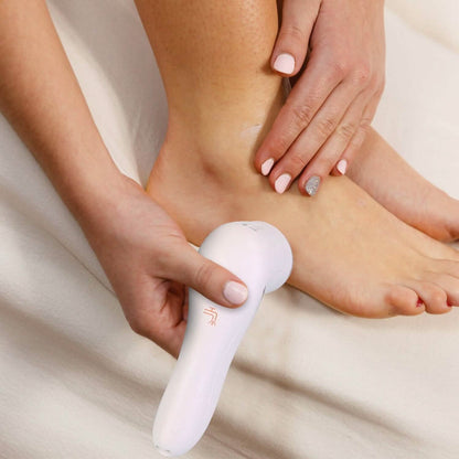 17-Pieces Set: Electric Foot Callus Remover with Vacuum Foot Grinder Rechargeable DailySale