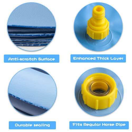 170CM Splash Play Mat Inflatable Water Toy Sprinkler Pad Kid Toddler Dog DailySale
