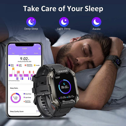 1.71" Tactical Military Sports Smart Watch DailySale