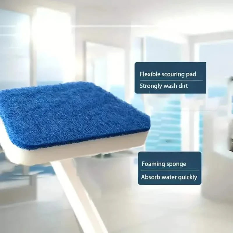 7-Piece Set: Detachable Cleaning Brush with 7 Sponges for Bathtub, Tile, Floor & Window DailySale