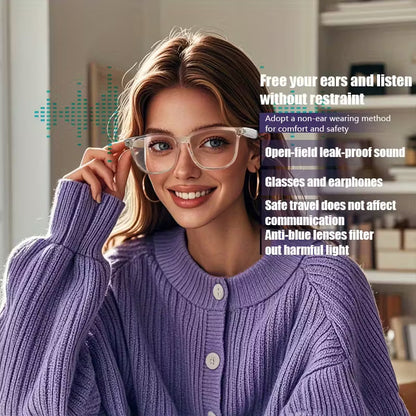 2025 Wireless Smart Glasses – Auto-Dimming, Touch Control, Hands-Free Audio DailySale