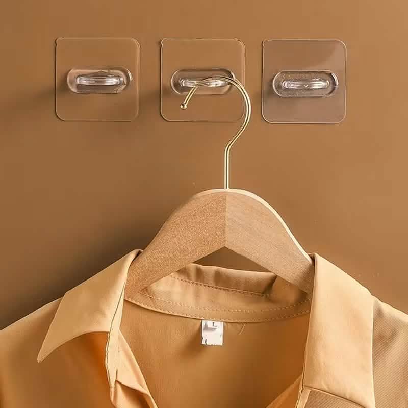 4-Pack Clear Adhesive Utility Hooks DailySale