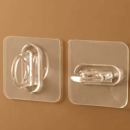 4-Pack Clear Adhesive Utility Hooks DailySale
