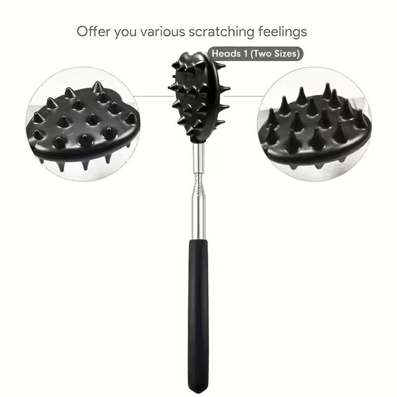 Retractable Cactus Back Scratcher – Long Handle, Durable PVC DailySale