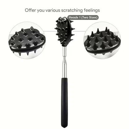 Retractable Cactus Back Scratcher – Long Handle, Durable PVC DailySale