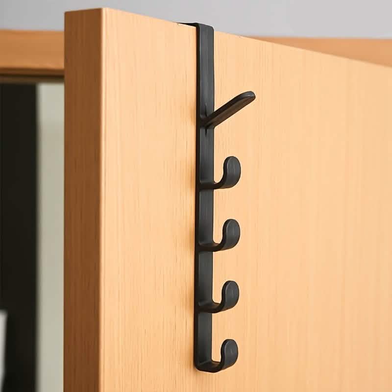 4-Hook Over-the-Door Adjustable Clothing & Bag Organizer DailySale