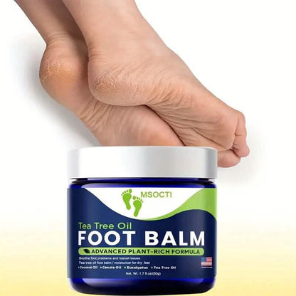 Tea Tree Oil Foot Balm Moisturizer for Dry Feet DailySale