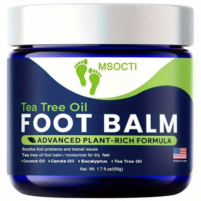 Tea Tree Oil Foot Balm Moisturizer for Dry Feet DailySale
