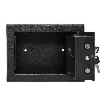 17E Home Use Upgraded Electronic Password Steel Plate Safe Box Black DailySale