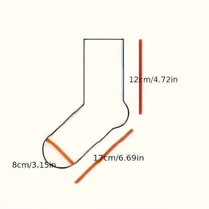 10-Pack: Soft Comfortable Tube Socks – Solid Colors, All-Season DailySale