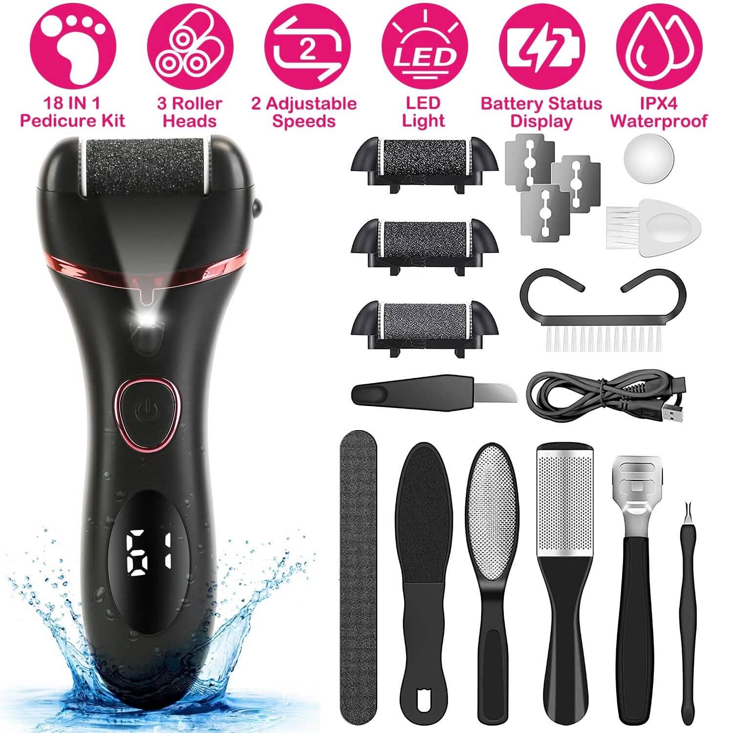 18-in-1 Electric Foot Callus Remover Tool DailySale