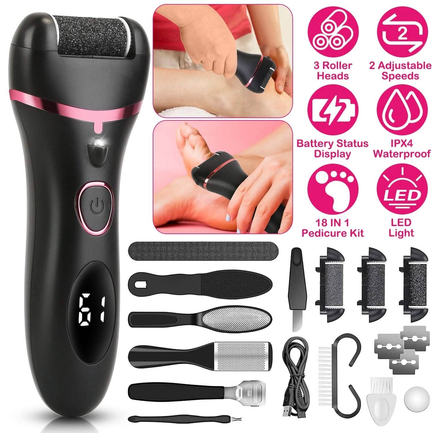 18-in-1 Electric Foot Callus Remover Tool DailySale