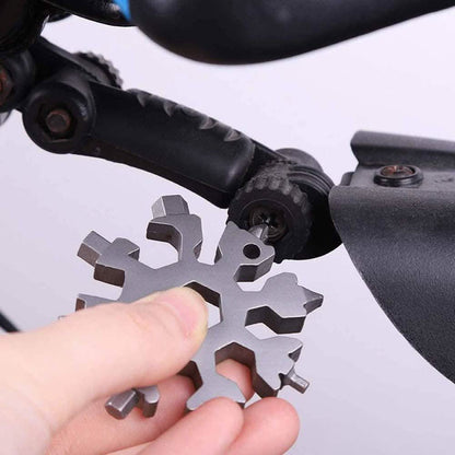 18-in-1 Multi-Tool Stainless Steel Snowflake-Shaped Tool DailySale
