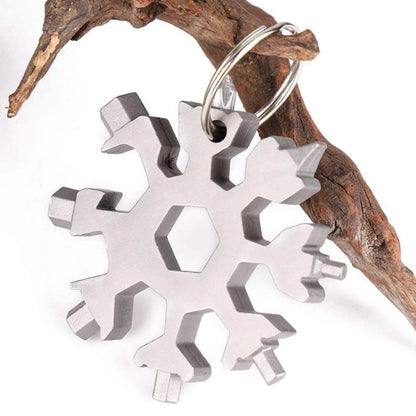 18-in-1 Multi-Tool Stainless Steel Snowflake-Shaped Tool DailySale