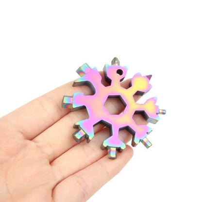 18-in-1 Multi-Tool Stainless Steel Snowflake-Shaped Tool DailySale
