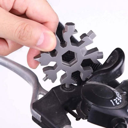 18-in-1 Multi-Tool Stainless Steel Snowflake-Shaped Tool DailySale