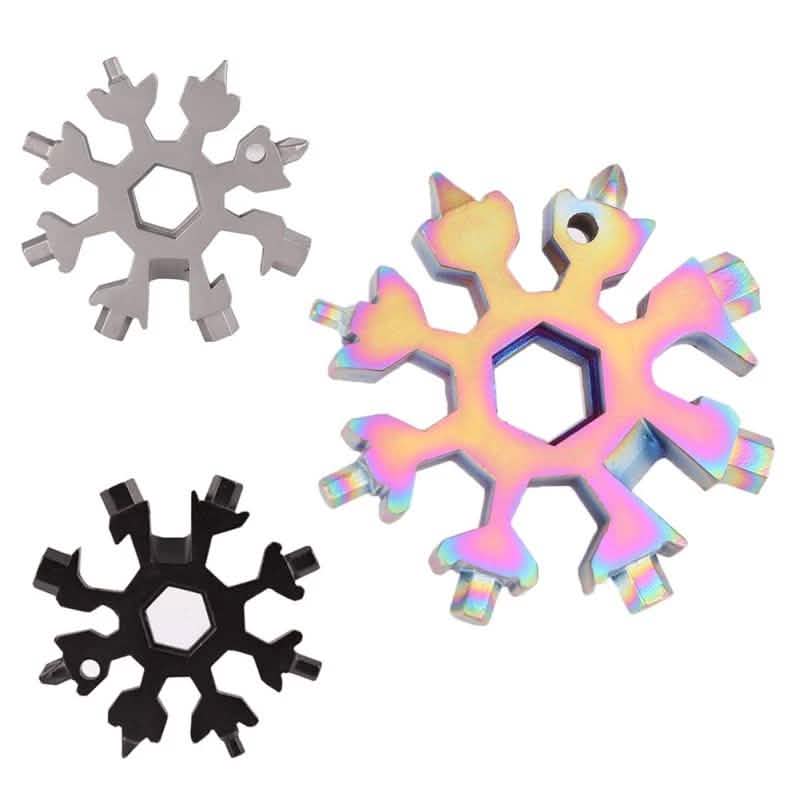 18-in-1 Multi-Tool Stainless Steel Snowflake-Shaped Tool DailySale