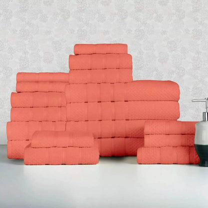 18-Piece Set: Bibb Home `Egyptian Cotton Towel Set DailySale