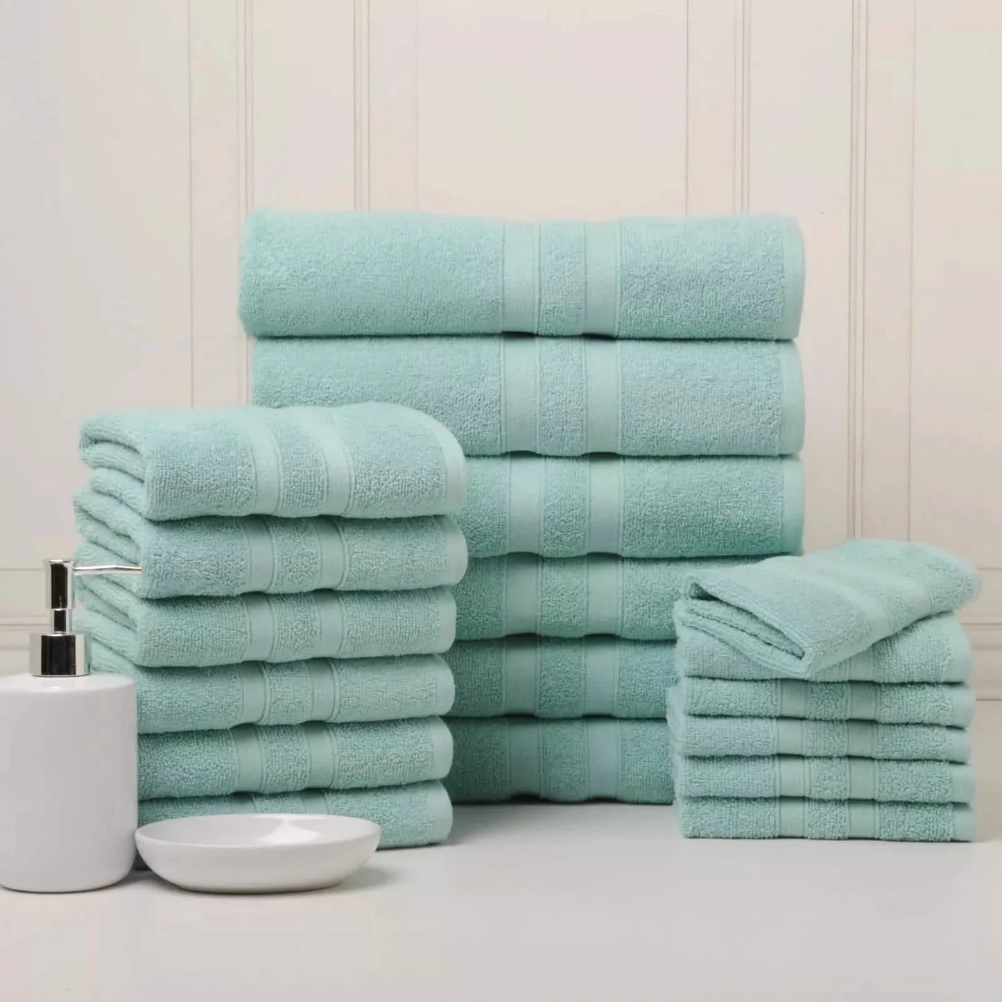 18-Piece Set: Bibb Home `Egyptian Cotton Towel Set DailySale