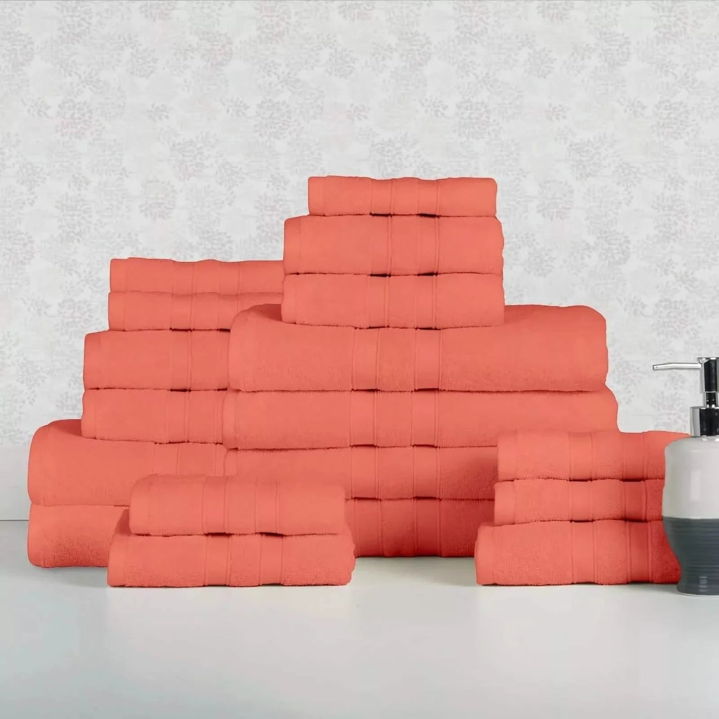18-Piece Set: Bibb Home `Egyptian Cotton Towel Set DailySale