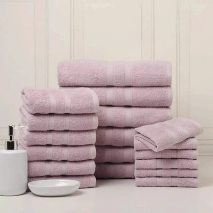 18-Piece Set: Bibb Home `Egyptian Cotton Towel Set DailySale