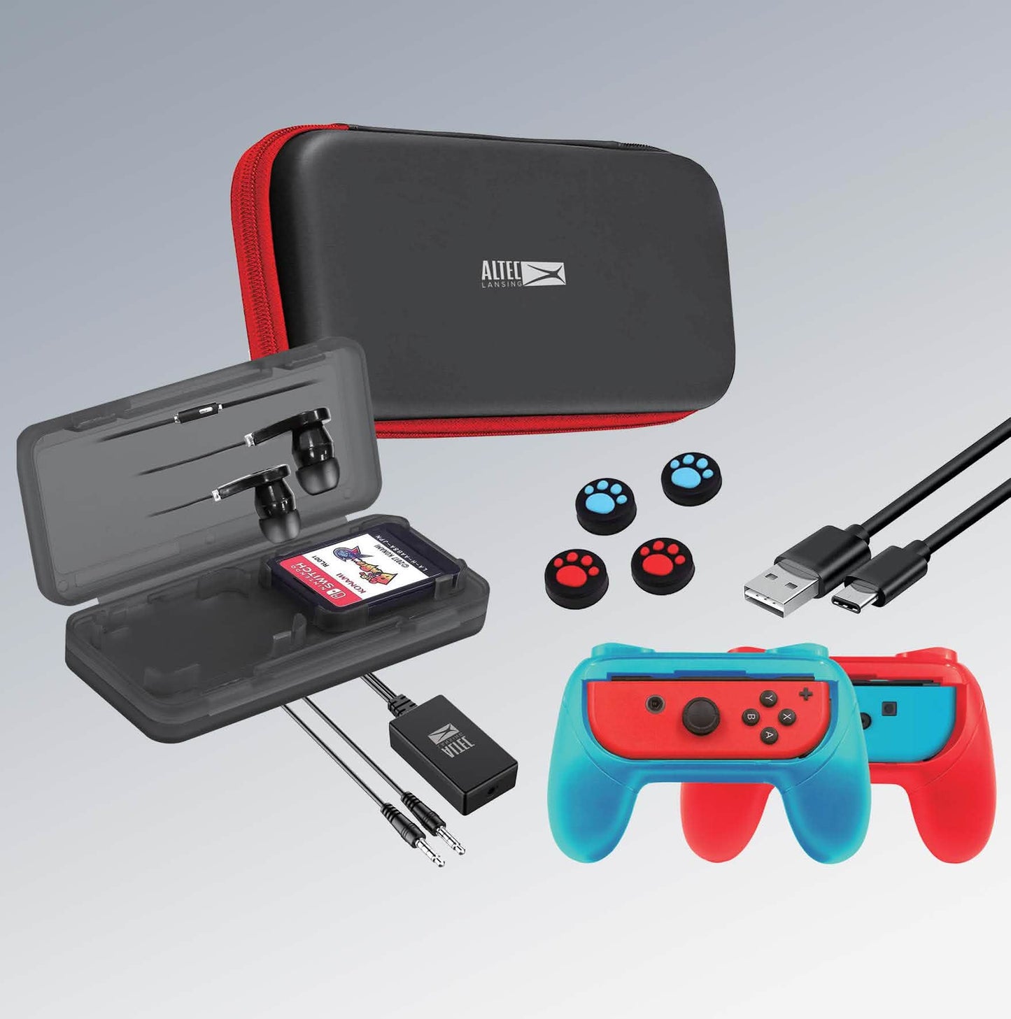 18-Pieces Set: Altec Lansing Nintendo Switch Kit DailySale