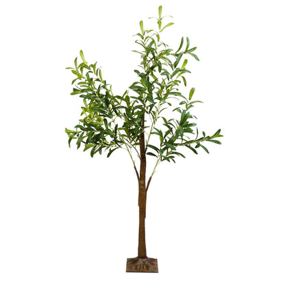 180-Pieces LED Beads Lighted Olive Tree with Warm Light with Remote 8 Lighting Modes 10 Adjustable Brightness DailySale