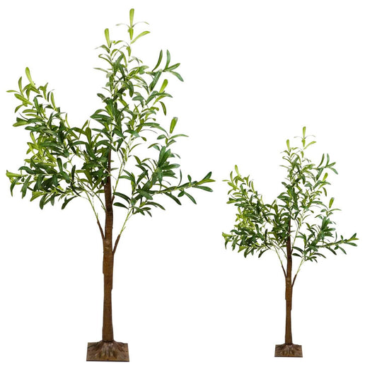 180-Pieces LED Beads Lighted Olive Tree with Warm Light with Remote 8 Lighting Modes 10 Adjustable Brightness DailySale