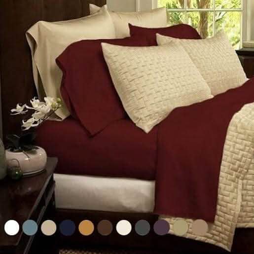 1800 Series Sheets Super-Soft Bamboo Fiber - Assorted Sizes DailySale