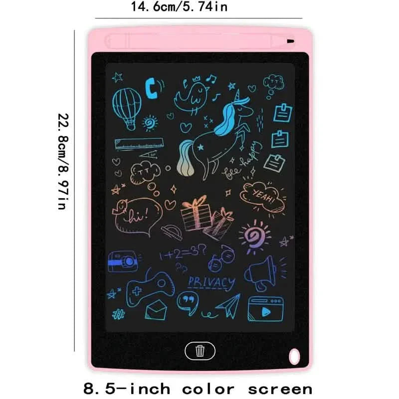 Digital LCD Writing Tablet with Stylus Pen – Reusable Wipeable Dry-Erase Doodle & Drawing Board DailySale