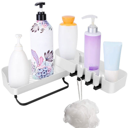 180° Rotatable Bathroom Corner Caddy Shelf DailySale